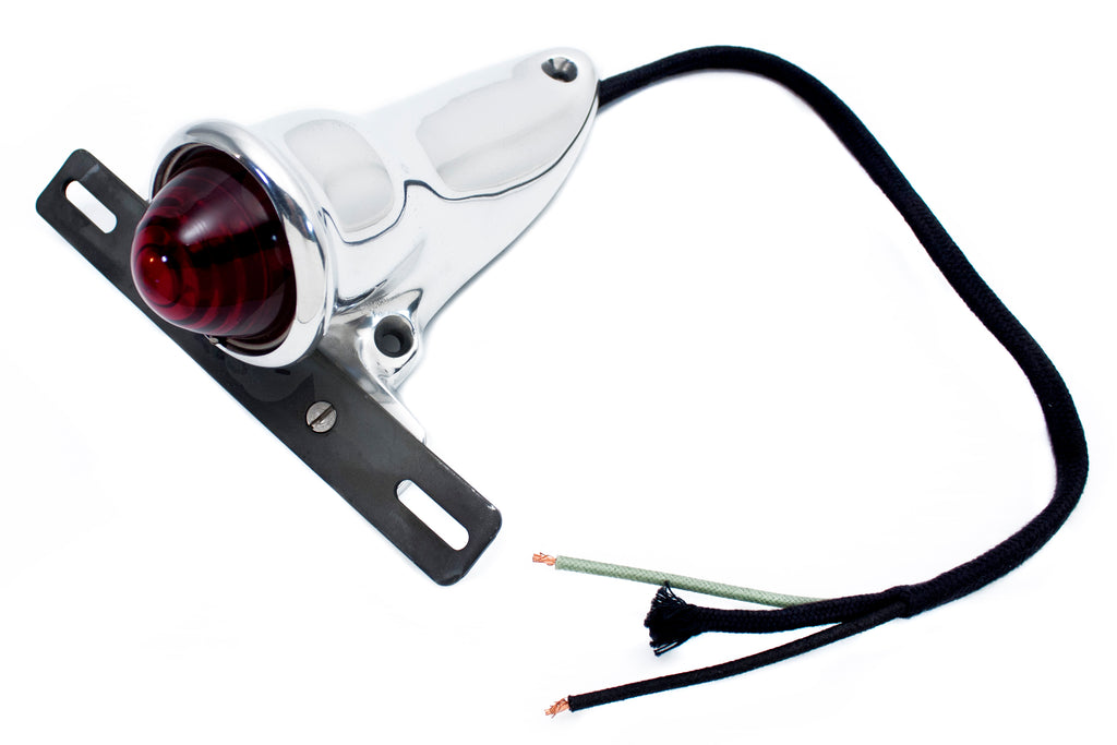 Bates Bobber Tail Lamp Assembly Polished Alloy