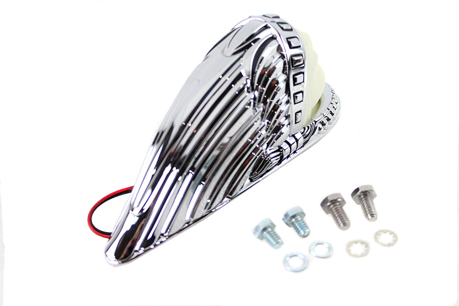 Indian Face Front Fender Lamp Chrome