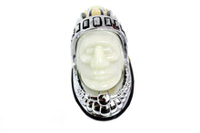 Load image into Gallery viewer, Indian Face Front Fender Lamp Gold and Chrome