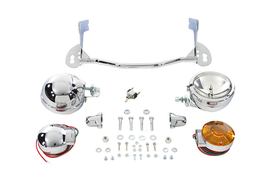 Chrome Spotlamp Kit