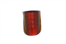 Load image into Gallery viewer, Tail Lamp Lens Beehive Style Glass Red