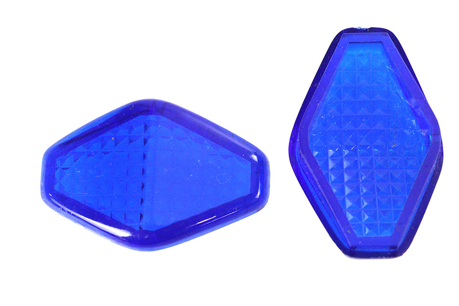 Lens Set Diamond Style Blue Custom Style