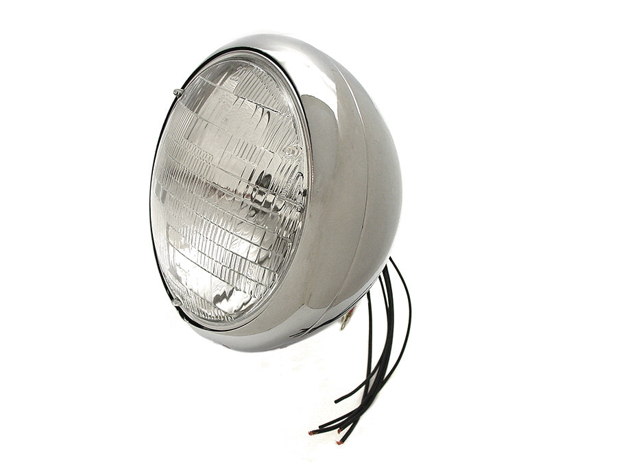Chrome 7 inch K Headlamp