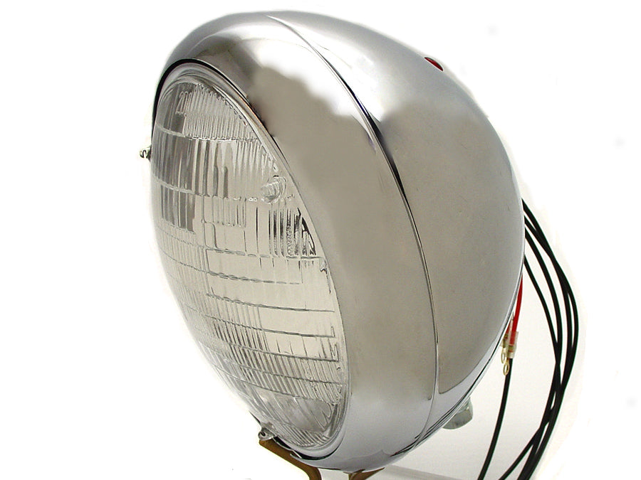 Chrome 7 inch K Headlamp