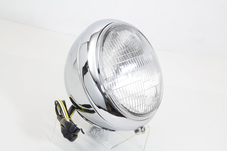 7 inch Headlamp Assembly Chrome