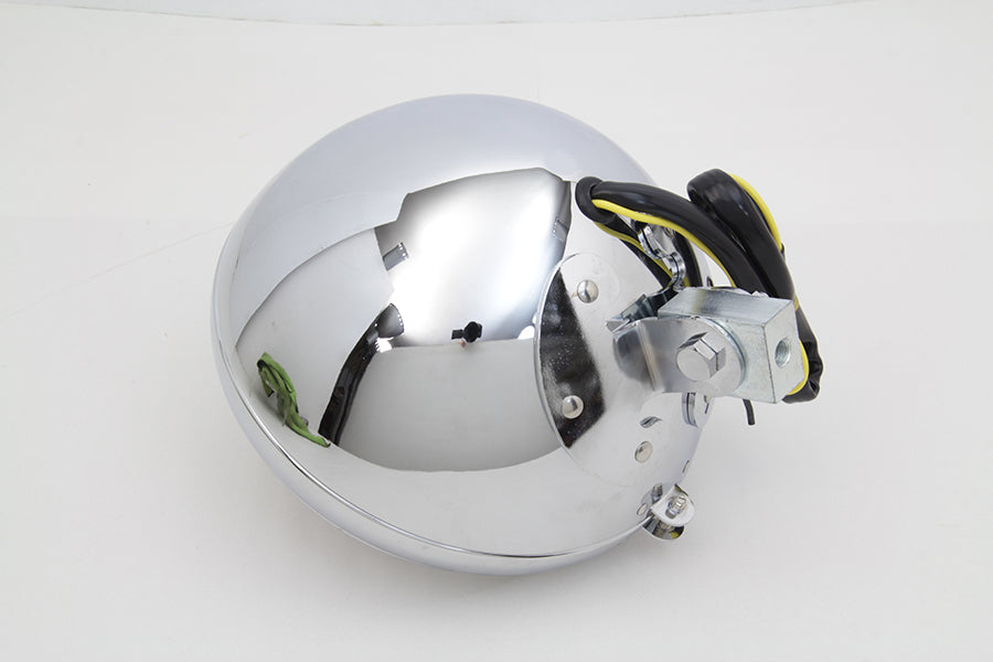 7 inch Headlamp Assembly Chrome