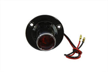 Load image into Gallery viewer, Black 1 inch Round Tail Lamp