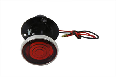 Replica P&H 2 inch Round Tail Lamp with Bulb Black