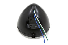 Load image into Gallery viewer, Black 5-3/4 inch Round Headlamp Assembly Teardrop Style
