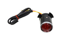 Load image into Gallery viewer, Black 1 inch Round Tail Lamp