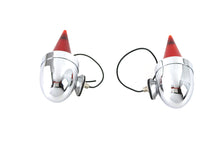 Load image into Gallery viewer, Torpedo Bullet Lamp Set Chrome