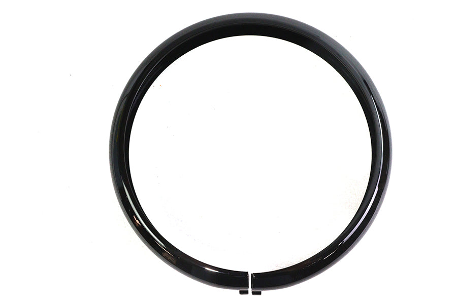 Outer Headlamp Trim Rim Black