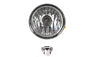 Factory Sample 5-3/4 inch Chrome Rocket Style Headlamp