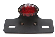 Load image into Gallery viewer, Oval LED Fender Mount Tail Lamp Black