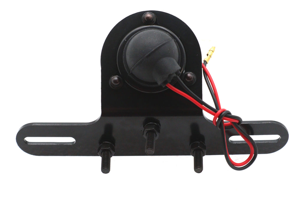 2 inch Round Vintage Tail Lamp Black