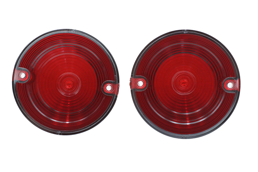 Bullistic Turn Signal Lenses Red