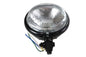 5-3/4 inch Black Round Headlamp