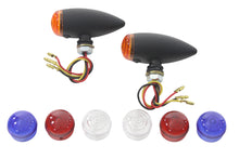 Load image into Gallery viewer, Mini LED Bullet Amber Lens Marker Lamp Set