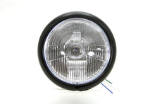 Load image into Gallery viewer, 7 inch Headlamp Assembly H-4 Type Black