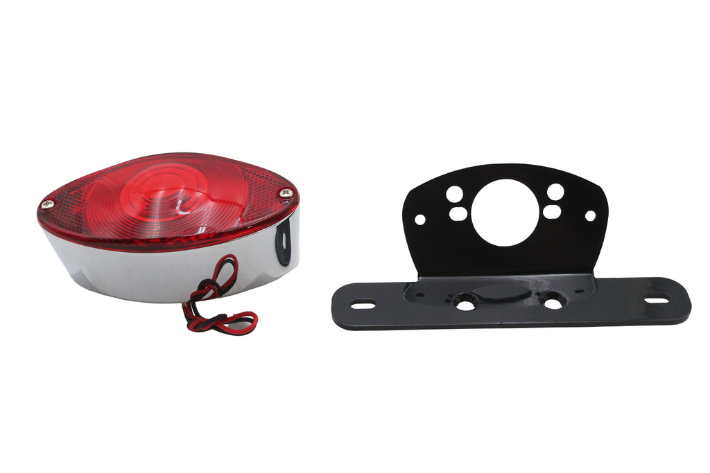 Fender Mount Tail Lamp Oval LED Black