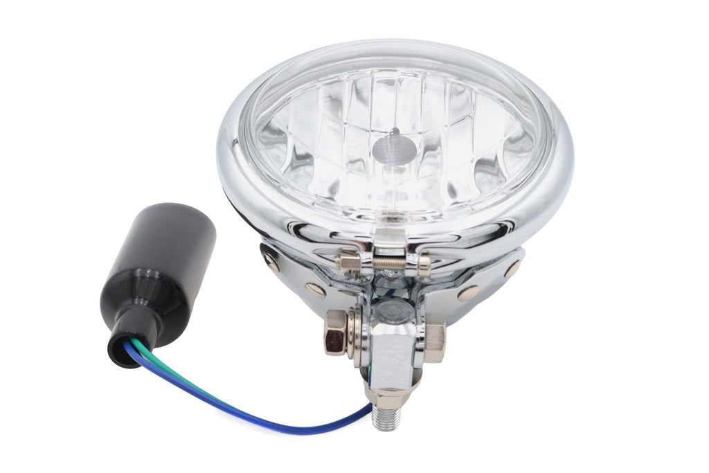 4-1/2 inch Round Headlamp Chrome