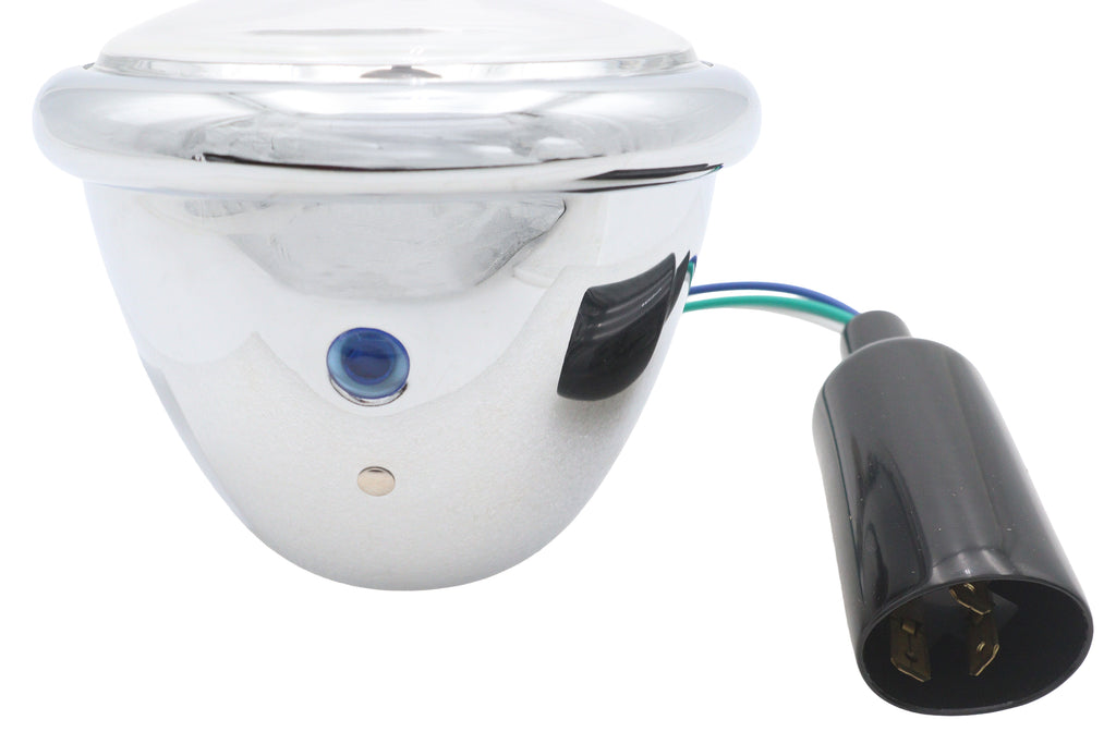 4-1/2 inch Round Headlamp Chrome