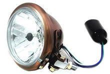 Load image into Gallery viewer, 4-1/2 inch Copper H-3 Round Headlamp