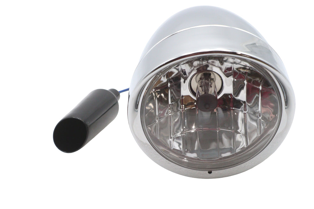 4-1/2 inch Bullet Headlamp Chrome