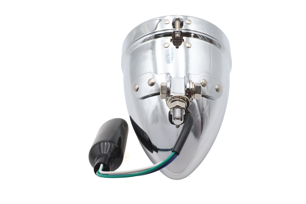 4-1/2 inch Bullet Headlamp Chrome