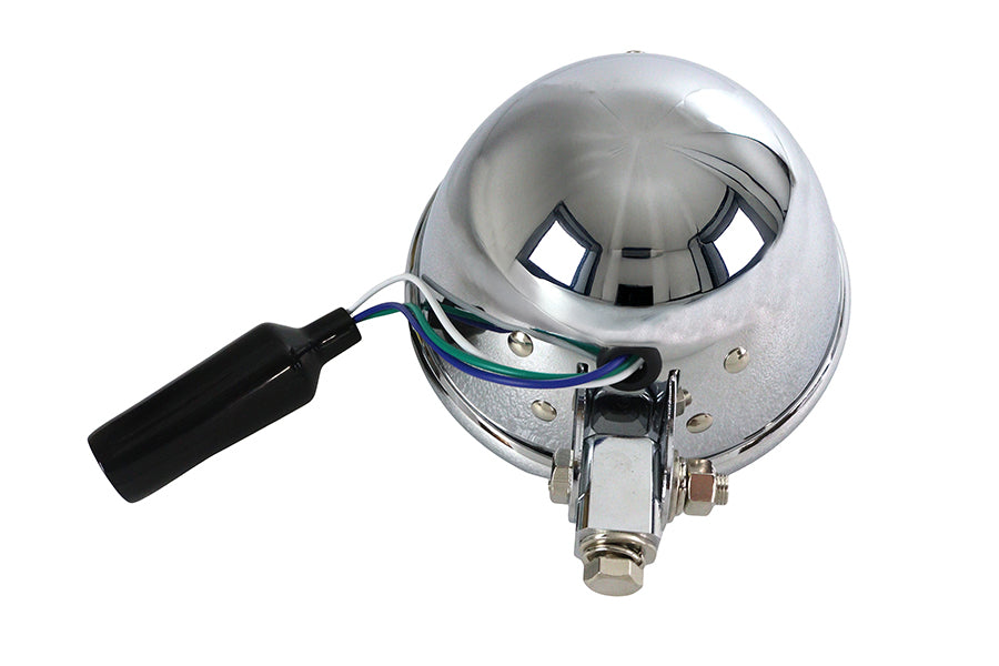5-3/4 inch Round Headlamp Chrome
