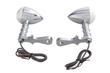 Load image into Gallery viewer, LED Bullet Turn Signal Set with Headlamp Mount