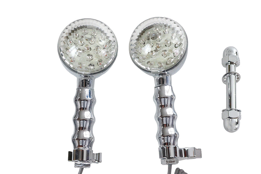 LED Bullet Turn Signal Set with Headlamp Mount