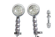 Load image into Gallery viewer, LED Bullet Turn Signal Set with Headlamp Mount