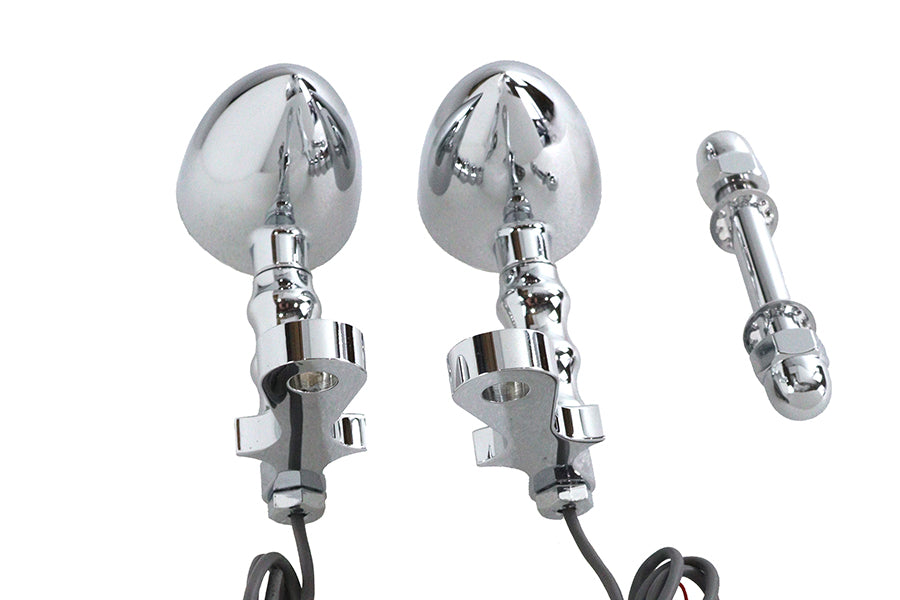 LED Bullet Turn Signal Set with Headlamp Mount