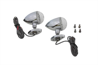 LED Bullet Turn Signal Set with Bracket Mount