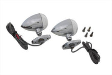 Load image into Gallery viewer, LED Bullet Turn Signal Set with Bracket Mount