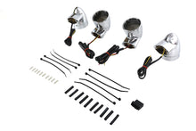 Load image into Gallery viewer, Chrome Revox Bullet LED Turn Signal Lamp Kit