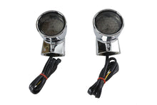 Load image into Gallery viewer, Chrome Revox Bullet LED Front Turn Signal Set