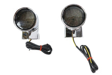 Load image into Gallery viewer, Chrome Revox Bullet LED Rear Turn Signal Set
