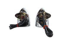 Load image into Gallery viewer, Chrome Revox Bullet LED Rear Turn Signal Set