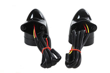 Load image into Gallery viewer, Black Revox Bullet LED Front Turn Signal Set