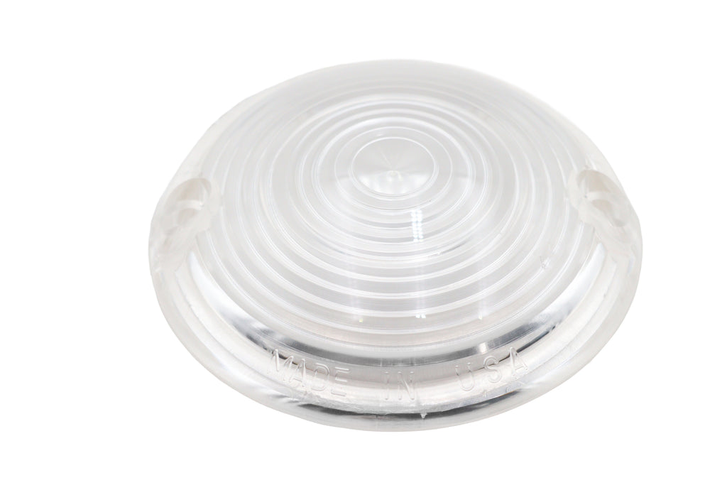 Clear Turn Signal Flat Lens Small
