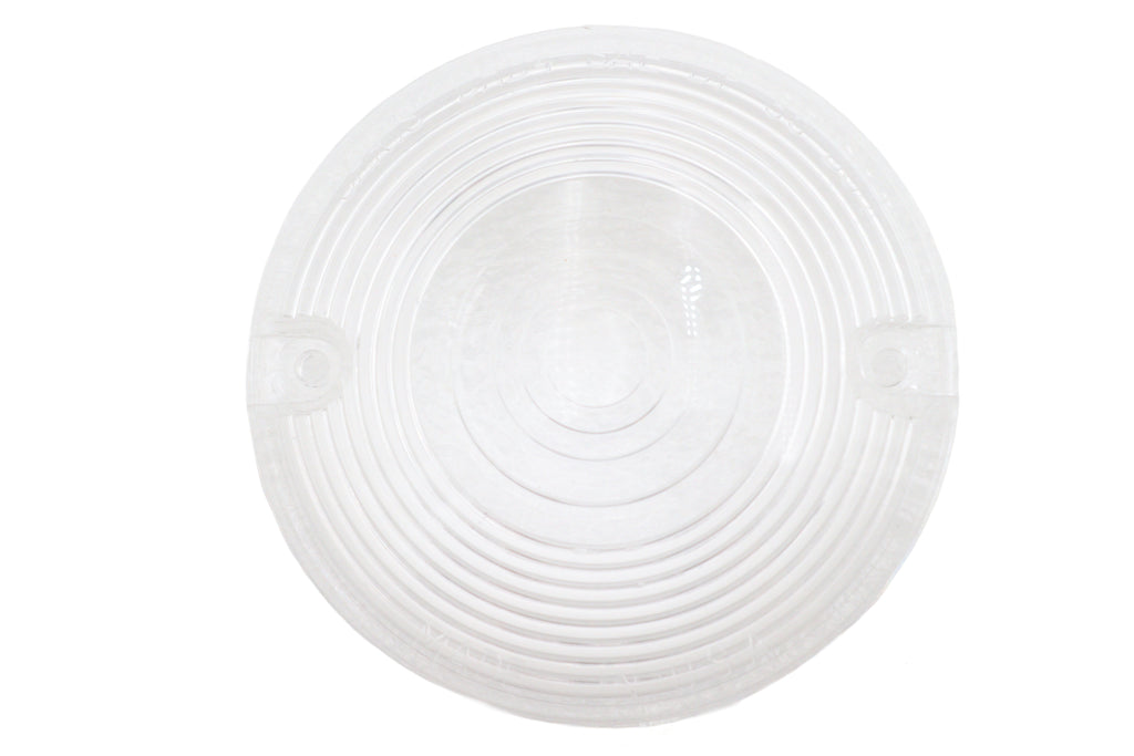 Clear Turn Signal Flat Lens Large