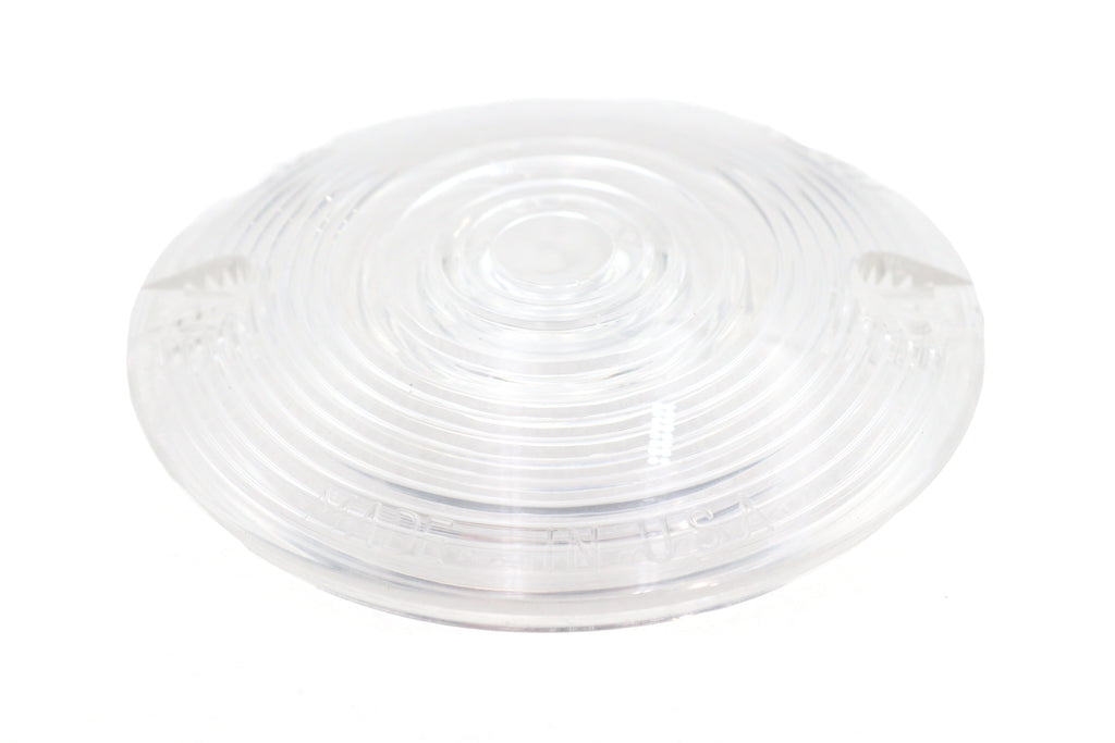 Clear Turn Signal Flat Lens Large