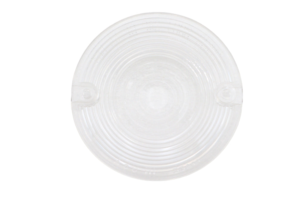 Clear Turn Signal Flat Lens Large
