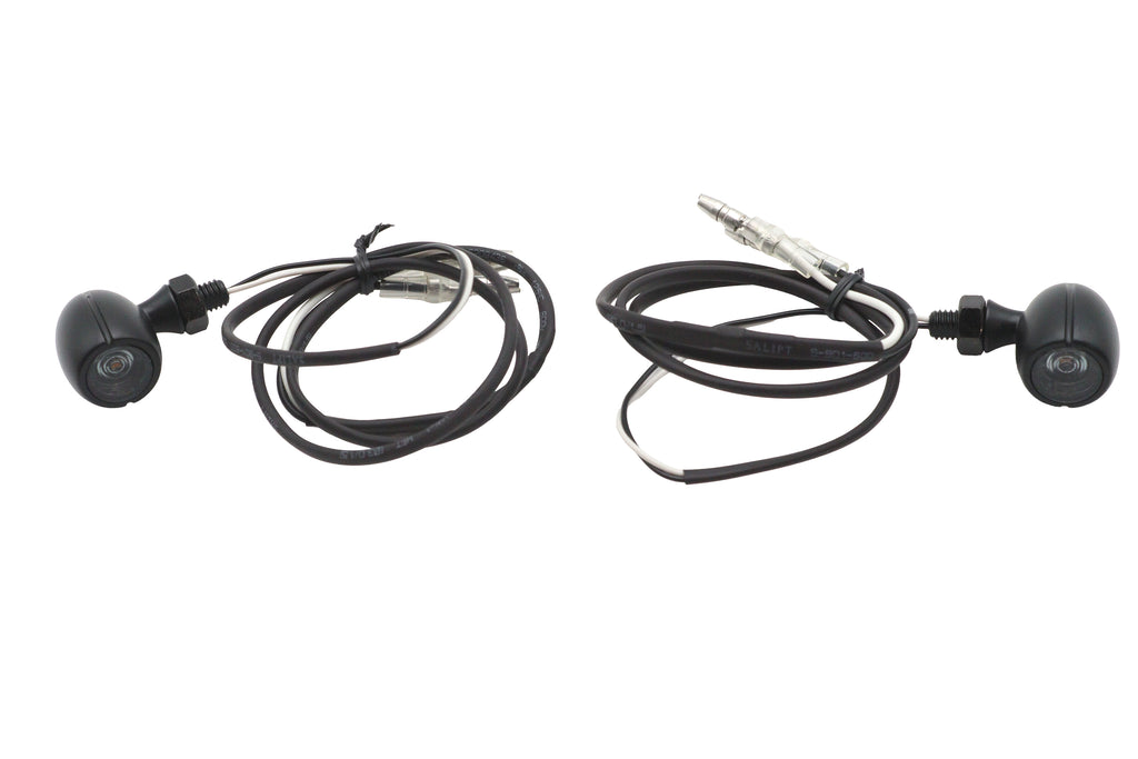 Mini LED Turn Signal Assembly Black