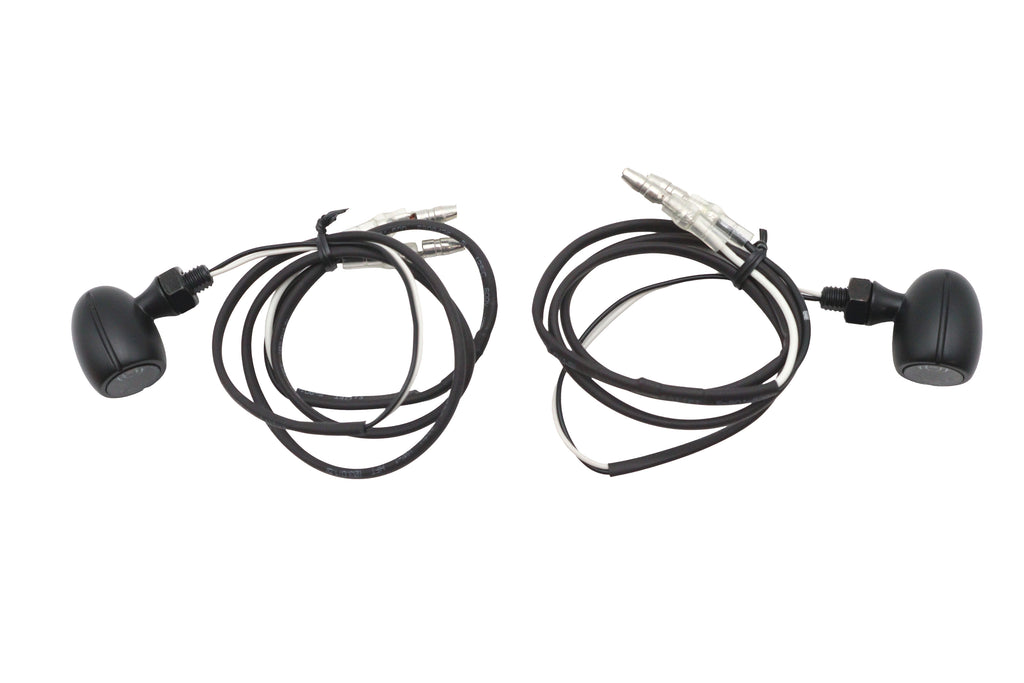 Mini LED Turn Signal Assembly Black