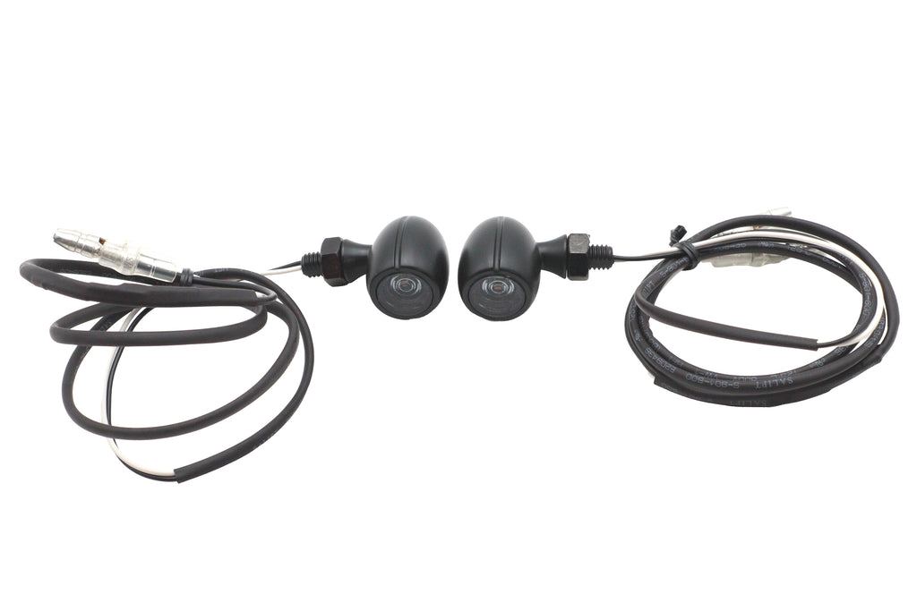 Mini LED Turn Signal Assembly Black