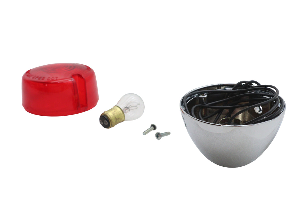 Chrome Turn Signal Assembly Front Right or Left
