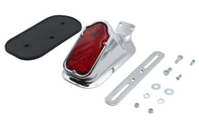 Load image into Gallery viewer, Chrome Tombstone Style Tail Lamp with LED
